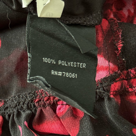 Royal Bones Gothic Emo Bleeding Roses Mini Dress - Picture 11 of 11